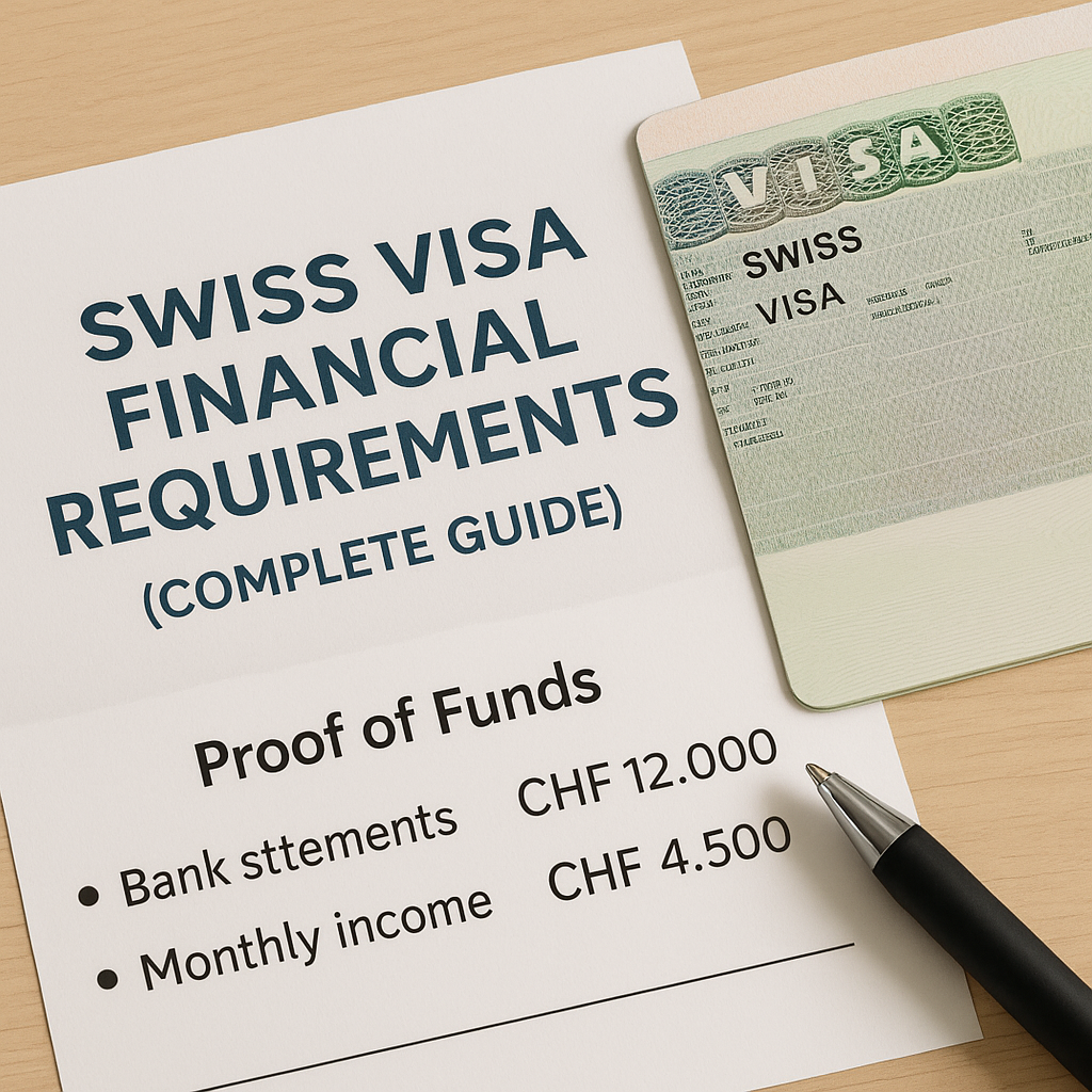 Swiss Visa Financial Requirements